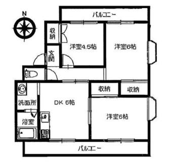 東京都板橋区大谷口１丁目 賃貸マンション 3DK