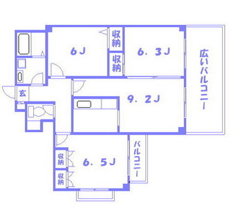 東京都練馬区氷川台２丁目 賃貸マンション 3LK