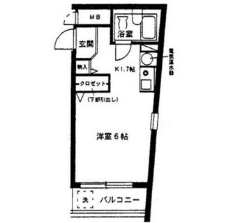 東京都豊島区南長崎６丁目 賃貸マンション 1K